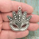 Mardi Gras Mask Pendant