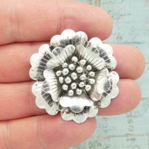 Silver Flower Pendant