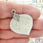 aspin leaf charms wholesale