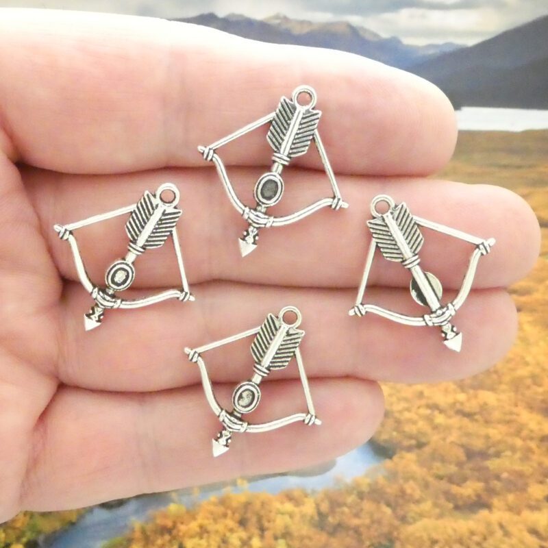 bow and arrow charms bulk