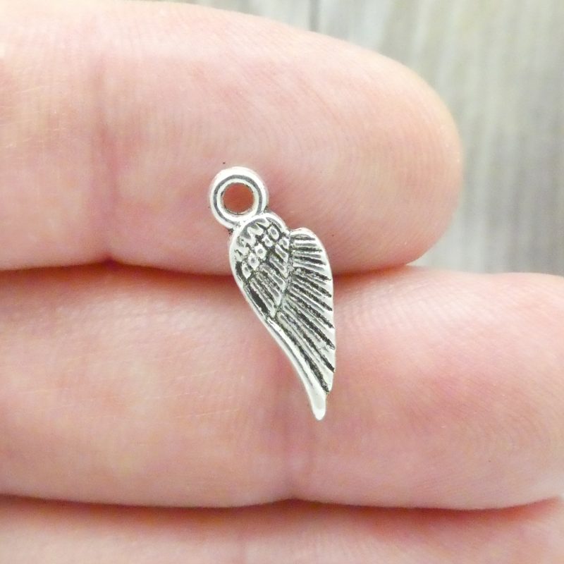 angel wing charm