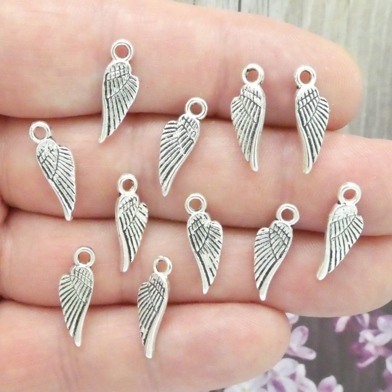 angel wing charms bulk