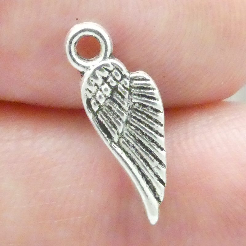 angel wing charm