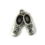5 Pair of Silver Running Charms 19x17mm by TIJC SP0870