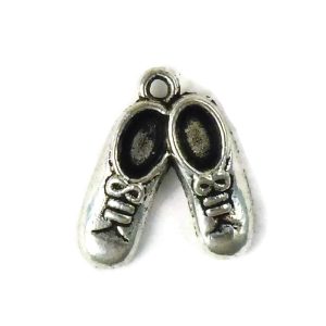 5 Pair of Silver Running Charms 19x17mm by TIJC SP0870
