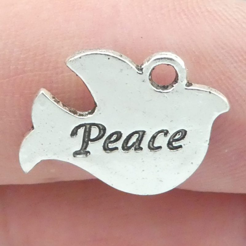 peace dove charm