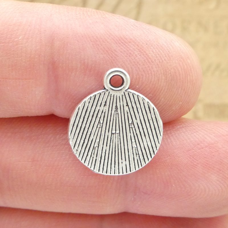 BULK 30 Silver Paw Print Charm 18x15mm by TIJC SP0877B - Image 4