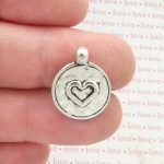 Silver Heart Charm