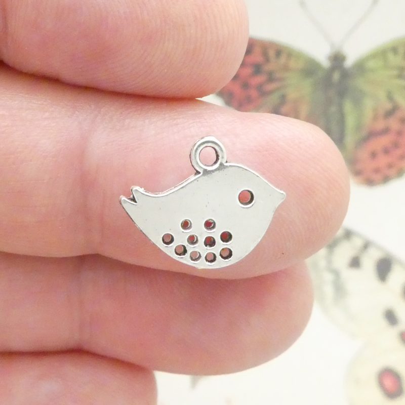 bird charms for jewelry making