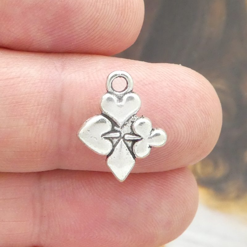 Playing Card Suit Charms Wholesale