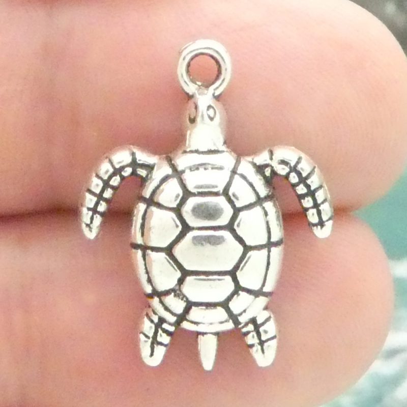 sea turtle charms for earrings