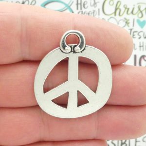 peace sign charms