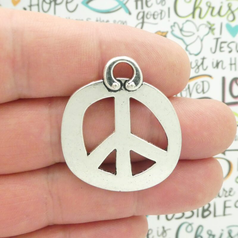 peace sign charm