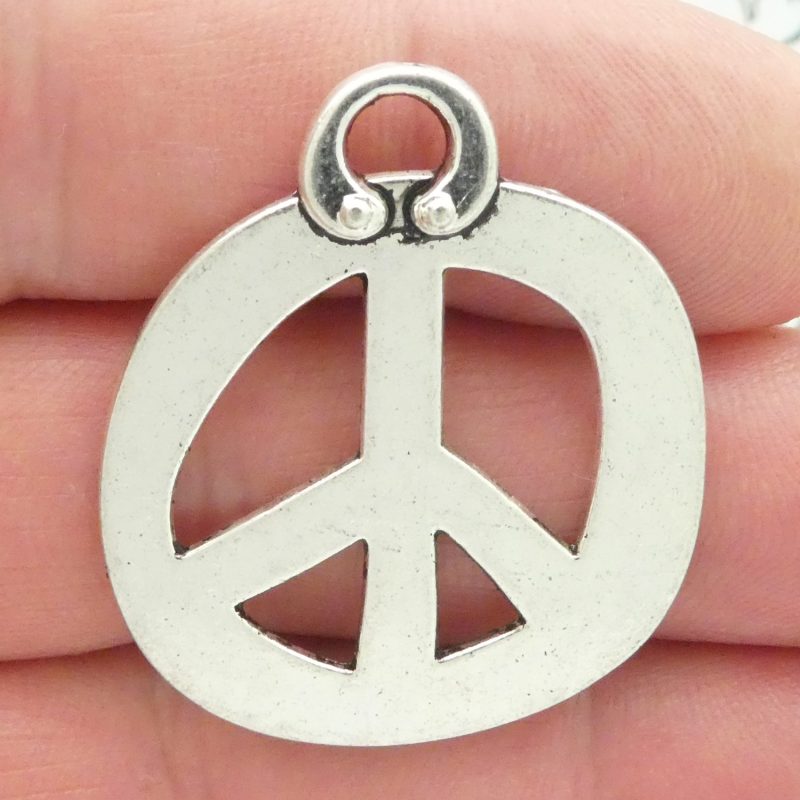 peace charms wholesale