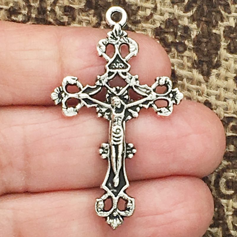 Crucifix Cross Charms for Jewelry Making