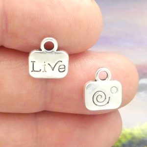 affirmation charms for jewelry making