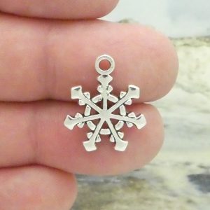 snowflake charms for bracelets