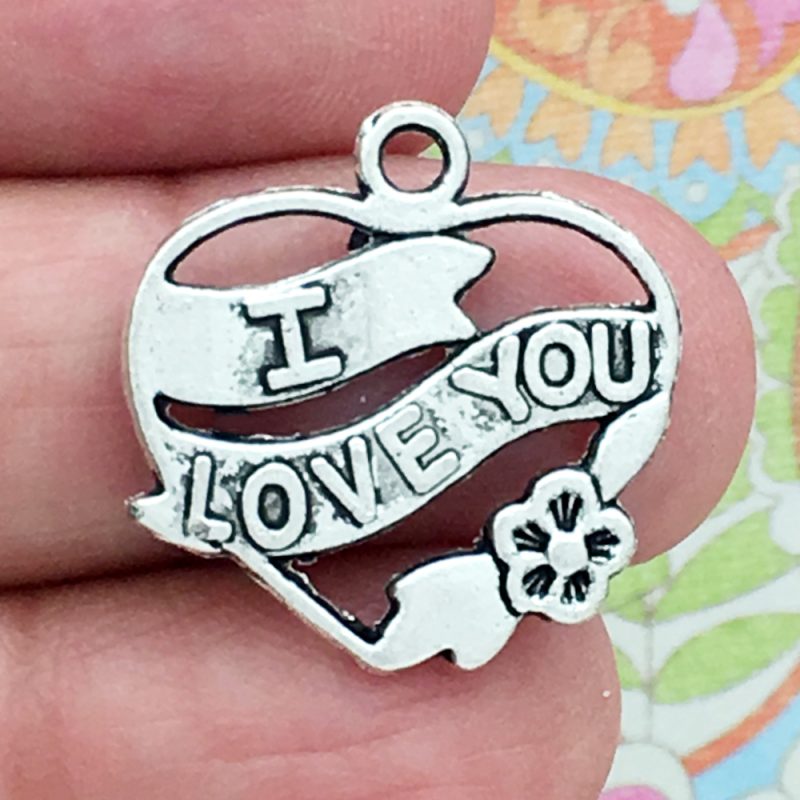I Love You Charm