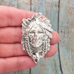 Indian Chief Head Pendants Wholesale
