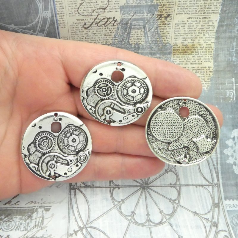 steampunk watch charms bulk