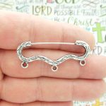 charm holder pins for jewelry making