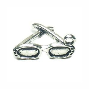BULK 20 Sunglasses Charm Silver 8x18mm by TIJC SP1009B