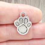 Paw Print Charm