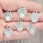 Paw Print Charms Wholesale