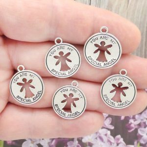 angel charms bulk