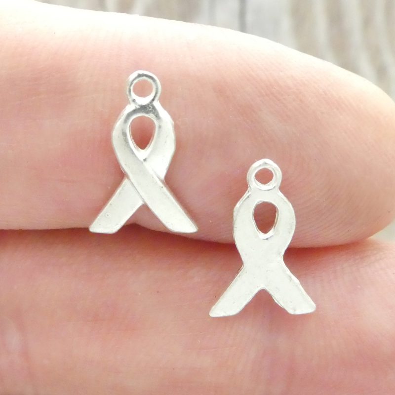 awareness ribbon charms for jewelry making