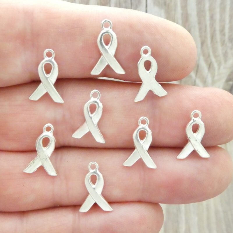 awareness ribbon charms bulk