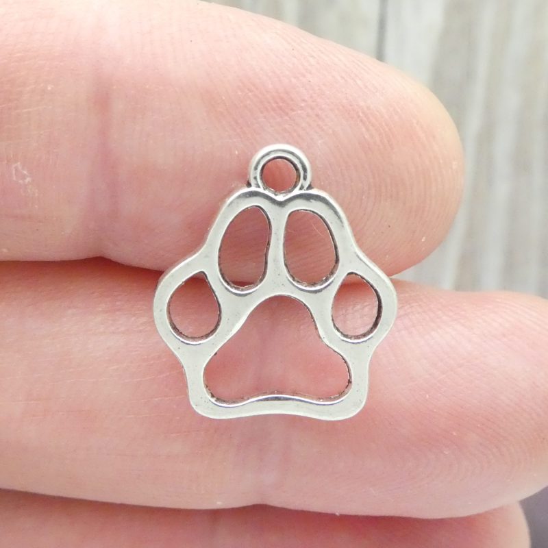Paw Print Charm