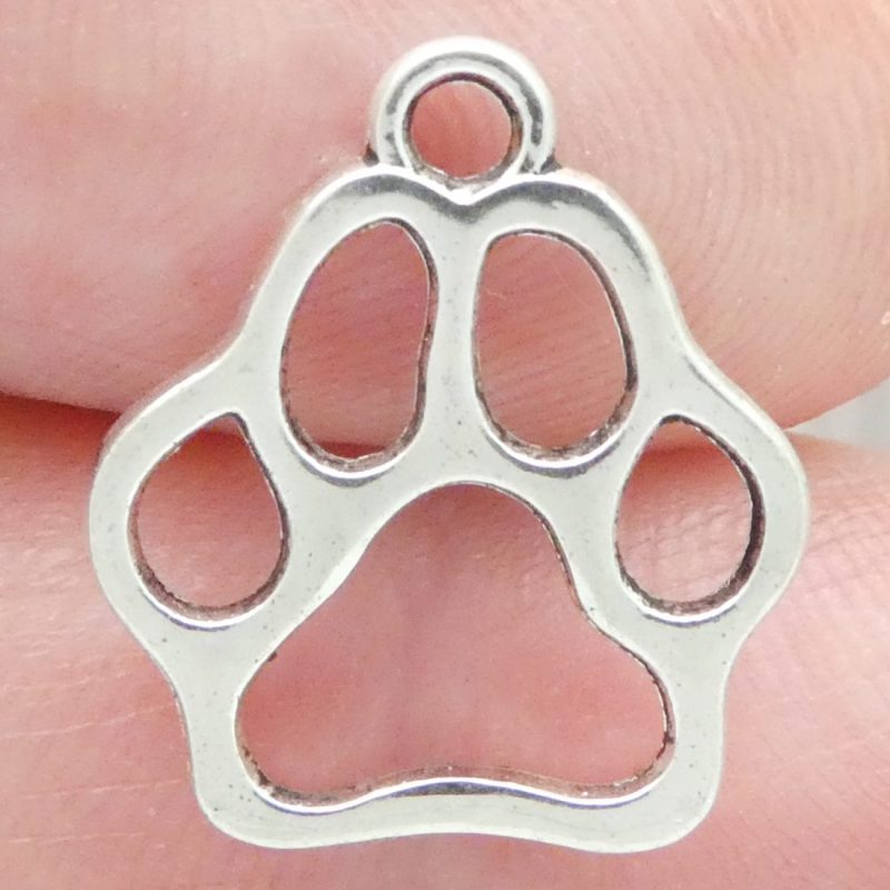 Paw Charms for Jewelry Making