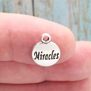 Miracles Charms for Jewelry Making
