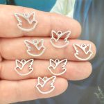 Peace Dove Charms Bulk