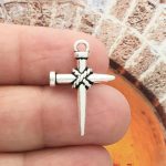 Nail Cross Charm