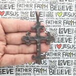 Hammered Cross Pendant