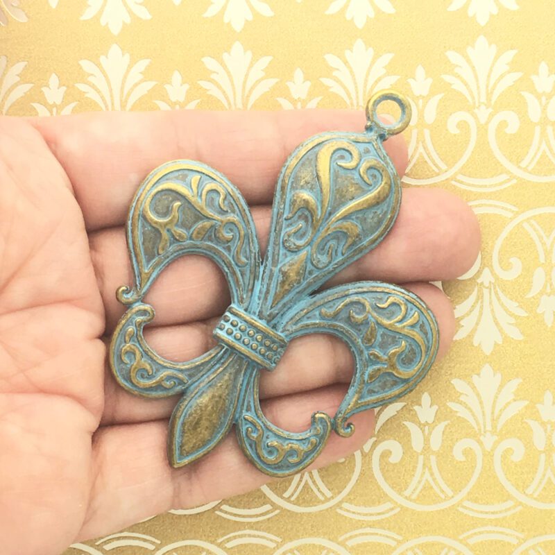 Large Fleur de Lis Pendant
