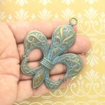 Large Fleur de Lis Pendant