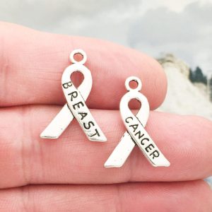 breast cancer awareness charms bulk