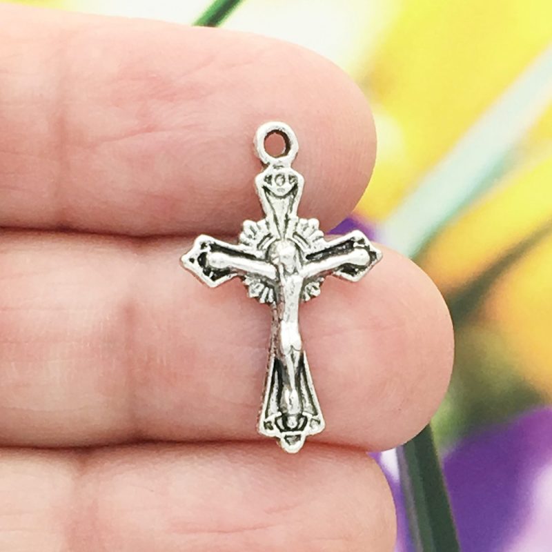 small crucifix charms wholesale