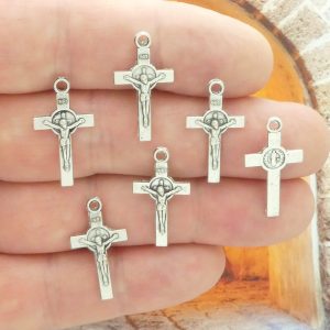 Crucifix Cross Charms Bulk
