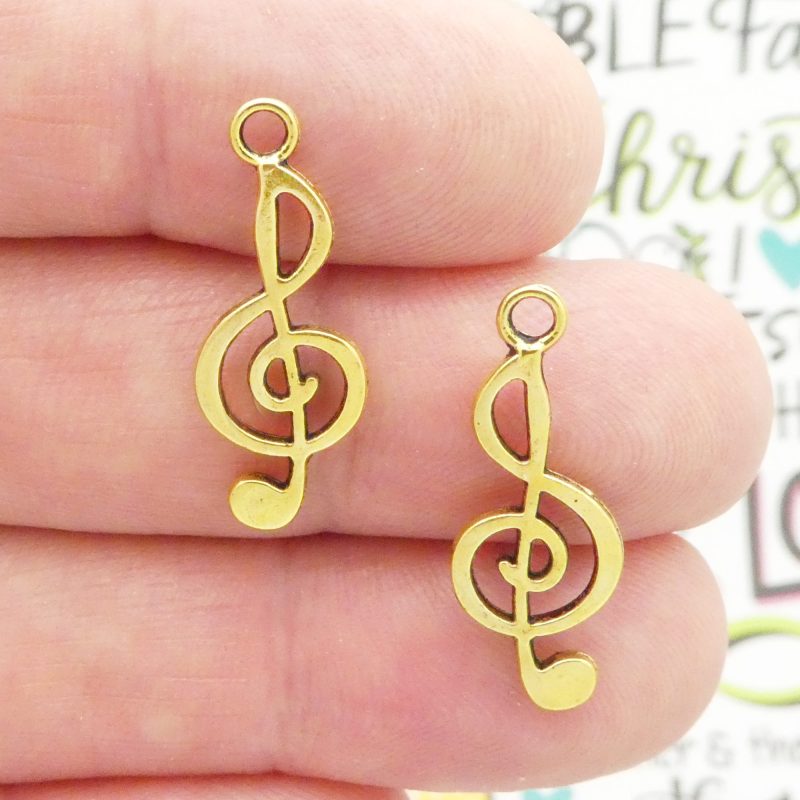 Treble Clef Charms Bulk