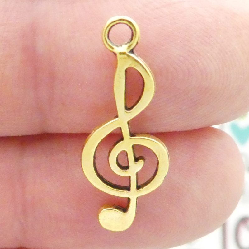 Treble Clef Charm