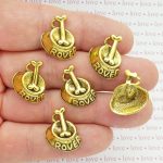 Dog Bowl Charms Bulk