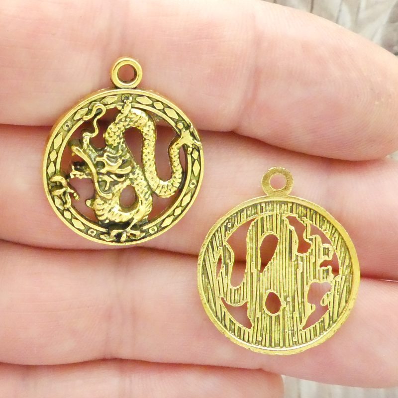 Chinese Dragon Charms Wholesale