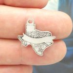 Silver Texas Charm