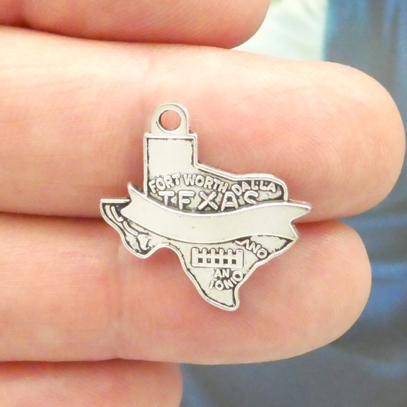 Silver Texas Charm