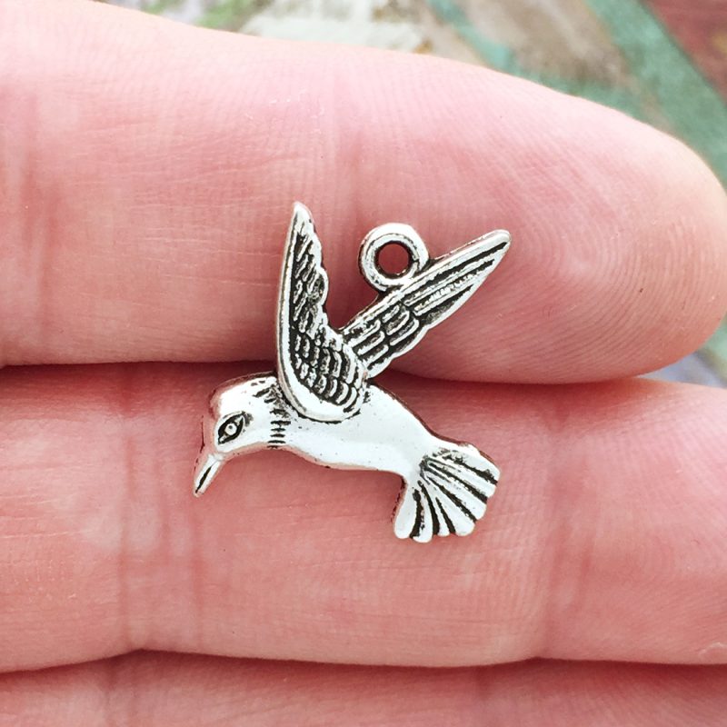 hummingbird charms wholesale