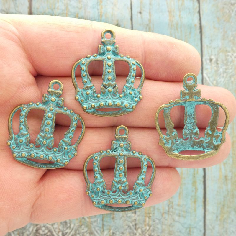 crown charms wholesale